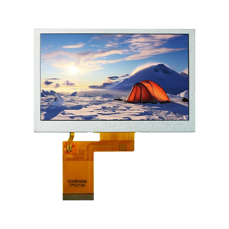 4.3 '24 بٹ ٹرانسمیسیو رنگ TFT LCD ڈسپلے ماڈیول